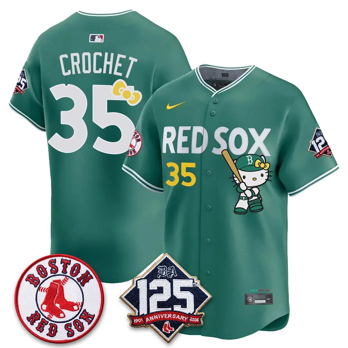 BOS x Meow KT Vapor Limited Edition - Stitched (2) by Boston Red Sox