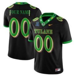 Tulane Green Wave 2026 City Football Vapor Custom Jersey - Stitched by Tulane Green Wave
