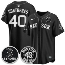 BOS B Strong Memorial Patch Limited Edition - Stitched (2) by Boston Red Sox