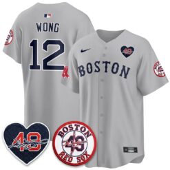 Boston Tribute #49 Commemorative City Connect Edition - Stitched by Boston Red Sox