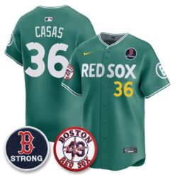 BOS B Strong Memorial Patch Limited Edition - Stitched (2) by Boston Red Sox