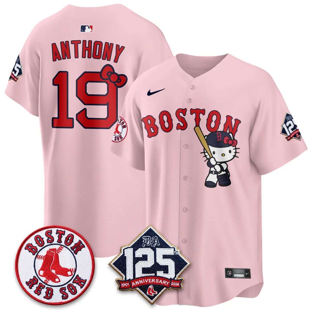BOS x Meow KT Vapor Limited Edition - Stitched (2) by Boston Red Sox