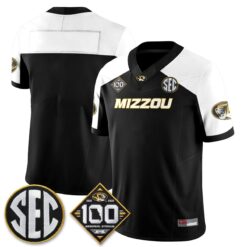MIZZ 100th Anniversary of Memorial Stadium Vapor Jersey - Stitched by Missouri Tigers