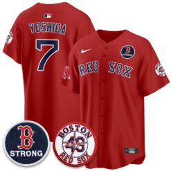 BOS B Strong Memorial Patch Limited Edition - Stitched (2) by Boston Red Sox