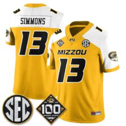 MIZZ 100th Anniversary of Memorial Stadium Vapor Jersey - Stitched by Missouri Tigers