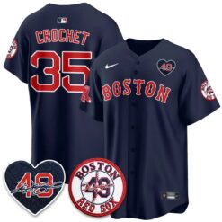 Boston Tribute #49 Commemorative City Connect Edition - Stitched by Boston Red Sox