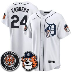 DET Paws Edition Vapor Limited Orange Jersey - Stitched by Detroit Tigers
