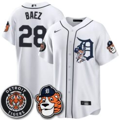 DET Paws Edition Vapor Limited Orange Jersey - Stitched by Detroit Tigers