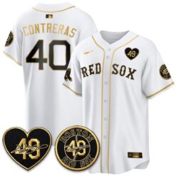 Boston Tribute #49 Commemorative City Connect Edition - Stitched by Boston Red Sox