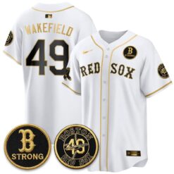 BOS B Strong Memorial Patch Limited Edition - Stitched (2) by Boston Red Sox