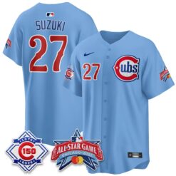 CHC 2027 All Star Game Vapor Limited Jersey - Stitched by Chicago Cubs
