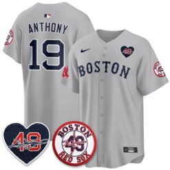 Boston Tribute #49 Commemorative City Connect Edition - Stitched by Boston Red Sox