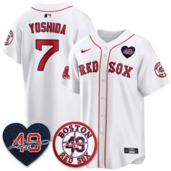 Boston Tribute #49 Commemorative City Connect Edition - Stitched by Boston Red Sox