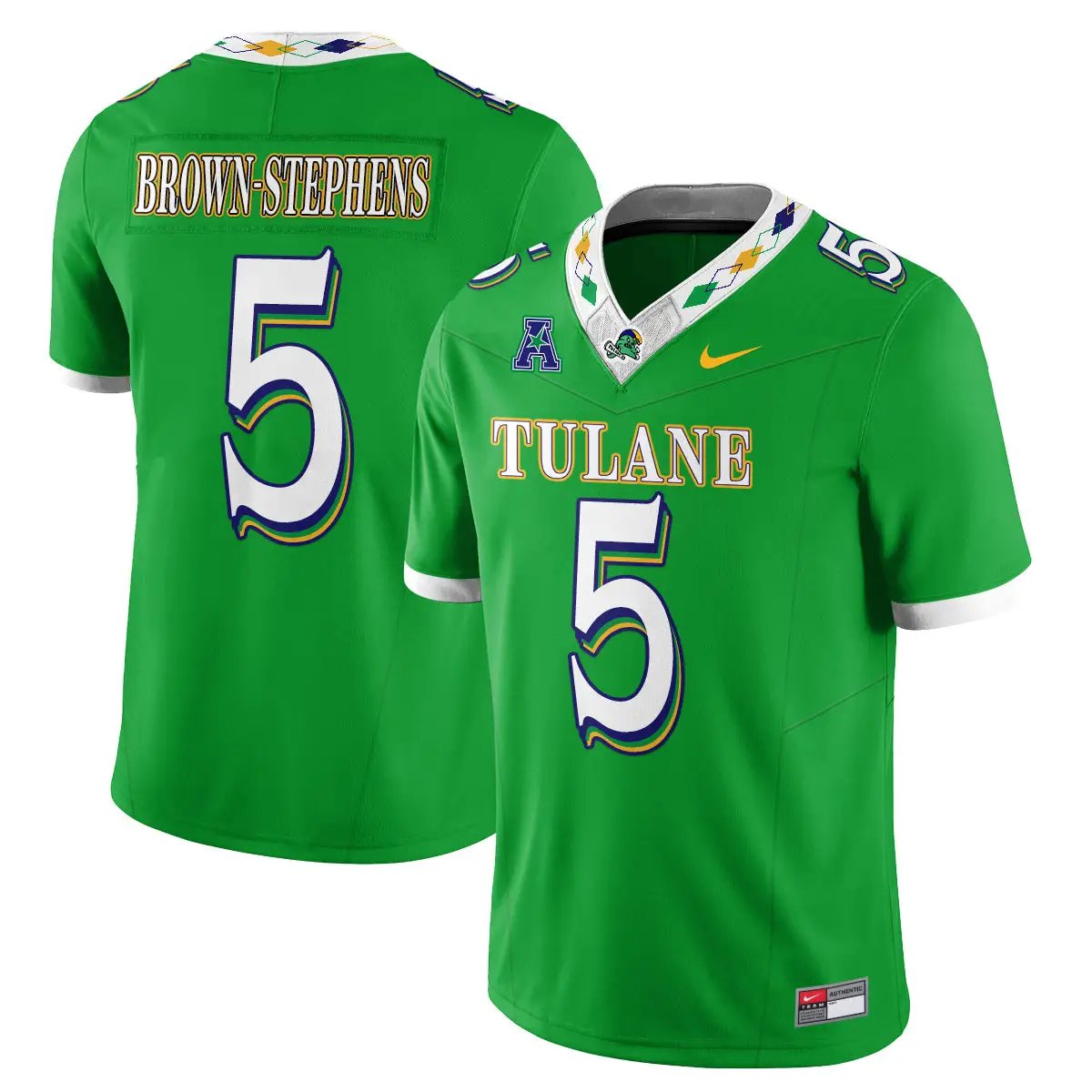 TUL 2026 Mardi Gras-Inspired City Edition - Stitched (2) by Tulane Green Wave