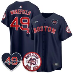 Boston Tribute #49 Commemorative City Connect Edition - Stitched by Boston Red Sox