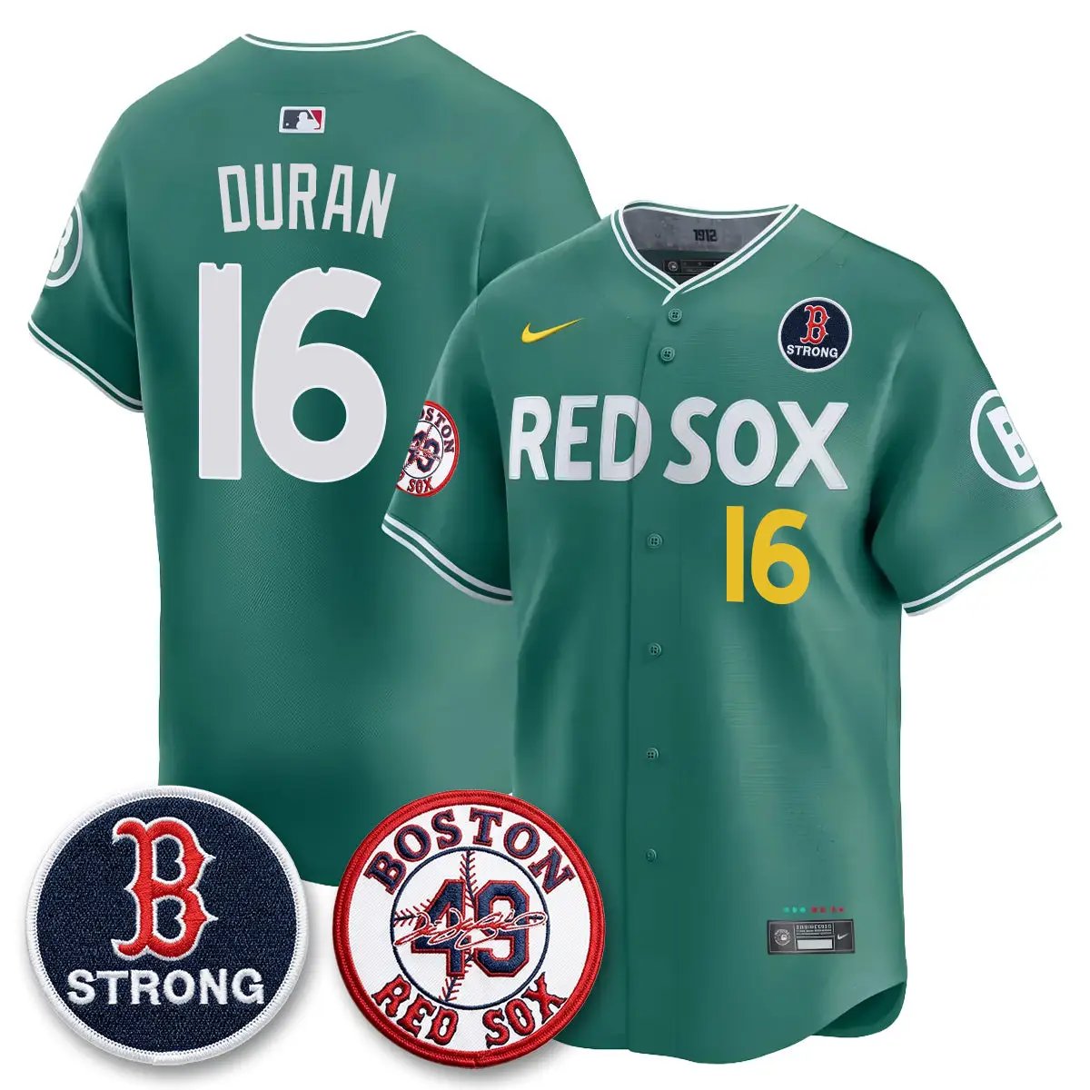 BOS B Strong Memorial Patch Limited Edition - Stitched (2) by Boston Red Sox