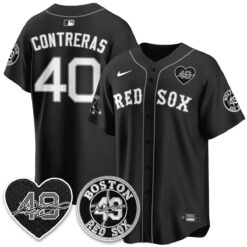 Boston Tribute #49 Commemorative City Connect Edition - Stitched by Boston Red Sox