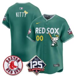 BOS x Meow KT Vapor Limited Edition - Stitched (2) by Boston Red Sox