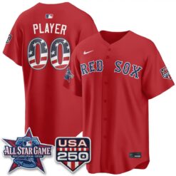 BOS 2026 All Star Edition Vapor Custom Jersey - Stitched by Boston Red Sox