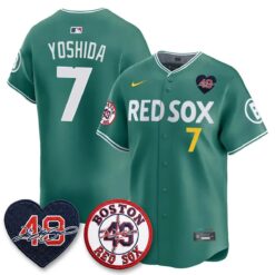 Boston Tribute #49 Commemorative City Connect Edition - Stitched by Boston Red Sox