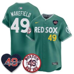 Boston Tribute #49 Commemorative City Connect Edition - Stitched by Boston Red Sox