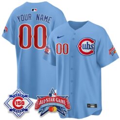 CHC 2027 All Star Game Vapor Limited Custom Jersey - Stitched by Chicago Cubs