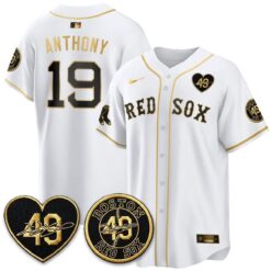 Boston Tribute #49 Commemorative City Connect Edition - Stitched by Boston Red Sox
