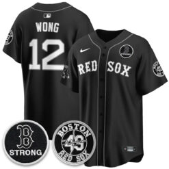 BOS B Strong Memorial Patch Limited Edition - Stitched (2) by Boston Red Sox
