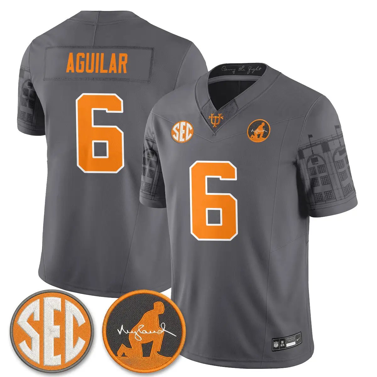TENN Built from Legacy Jersey - Stitched by Tennessee Volunteers