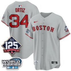 BOS Throwback 2004 Vapor Jersey - Stitched by Boston Red Sox