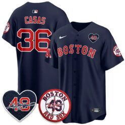 Boston Tribute #49 Commemorative City Connect Edition - Stitched by Boston Red Sox