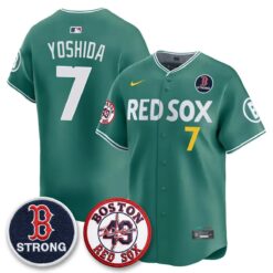 BOS B Strong Memorial Patch Limited Edition - Stitched (2) by Boston Red Sox