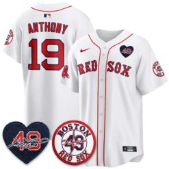 Boston Tribute #49 Commemorative City Connect Edition - Stitched by Boston Red Sox