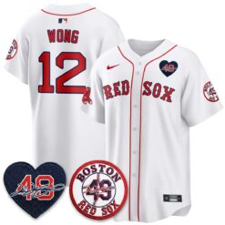Boston Tribute #49 Commemorative City Connect Edition - Stitched by Boston Red Sox