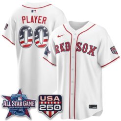 BOS 2026 All Star Edition Vapor Custom Jersey - Stitched by Boston Red Sox