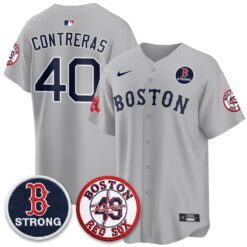 BOS B Strong Memorial Patch Limited Edition - Stitched (2) by Boston Red Sox