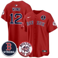 BOS B Strong Memorial Patch Limited Edition - Stitched (2) by Boston Red Sox