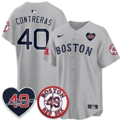 Boston Tribute #49 Commemorative City Connect Edition - Stitched by Boston Red Sox
