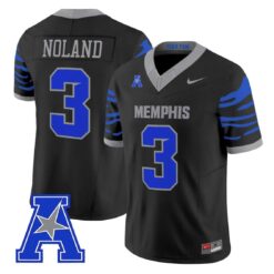 Air Noland Jersey #3 Memphis Tigers 2026 Vapor Limited All Stitched by My Store NCAA Football Jerseys