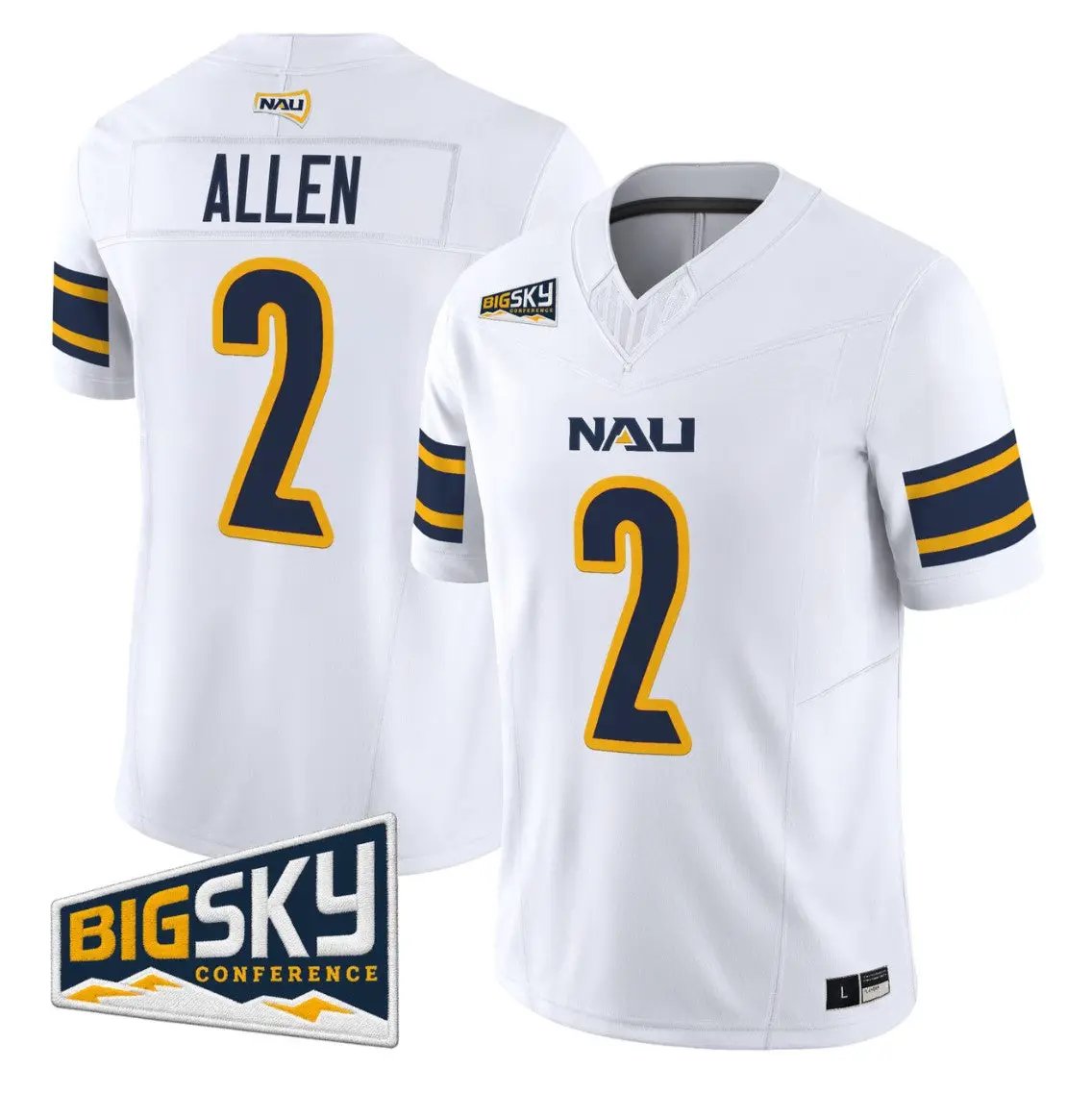 Ammon Allen Jersey #2 Northern Arizona Lumberjacks 2026 Vapor Stitched by My Store NCAA Football Jerseys