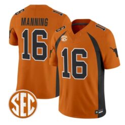 Arch Manning Jersey #16 Texas Longhorns 1990 Throwback 2026 Vapor All Stitched by My Store NCAA Football Jerseys