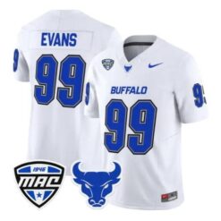 Cornell Evans Jersey #99 Buffalo Bulls 2026 All Stitched by My Store NCAA Football Jerseys