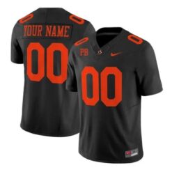 Custom Massillon Tigers Jersey Name, Number 2026 Stitched Black Orang by My Store NCAA Football Jerseys