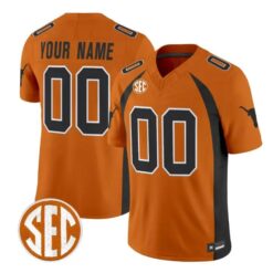 Custom Texas Longhorns Jersey 1990 Throwback Name, Number 2026 Limited Stitched by My Store NCAA Football Jerseys