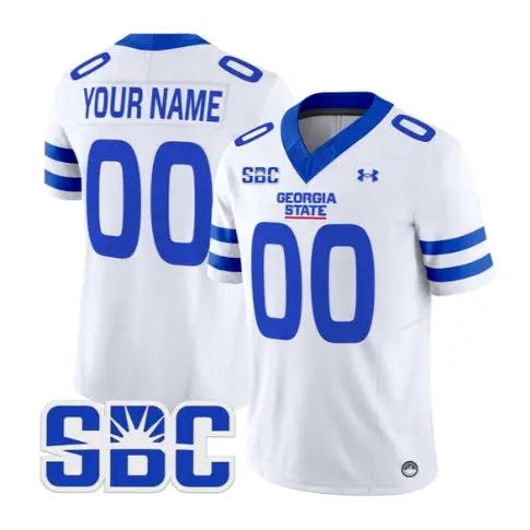 Custom Georgia State Panthers Jersey Name, Number 2026 Stitched by My Store NCAA Football Jerseys