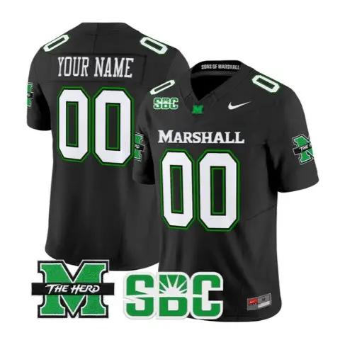 Custom Marshall Thundering Herd Jersey 2026 Vapor Stitched by My Store NCAA Football Jerseys