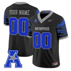 Custom Memphis Tigers Jersey Name, Number 2026 Vapor Limited Stitched by My Store NCAA Football Jerseys