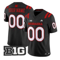 Custom Nebraska Huskers Jersey Name, Number 2026 Limited Stitched by My Store NCAA Football Jerseys