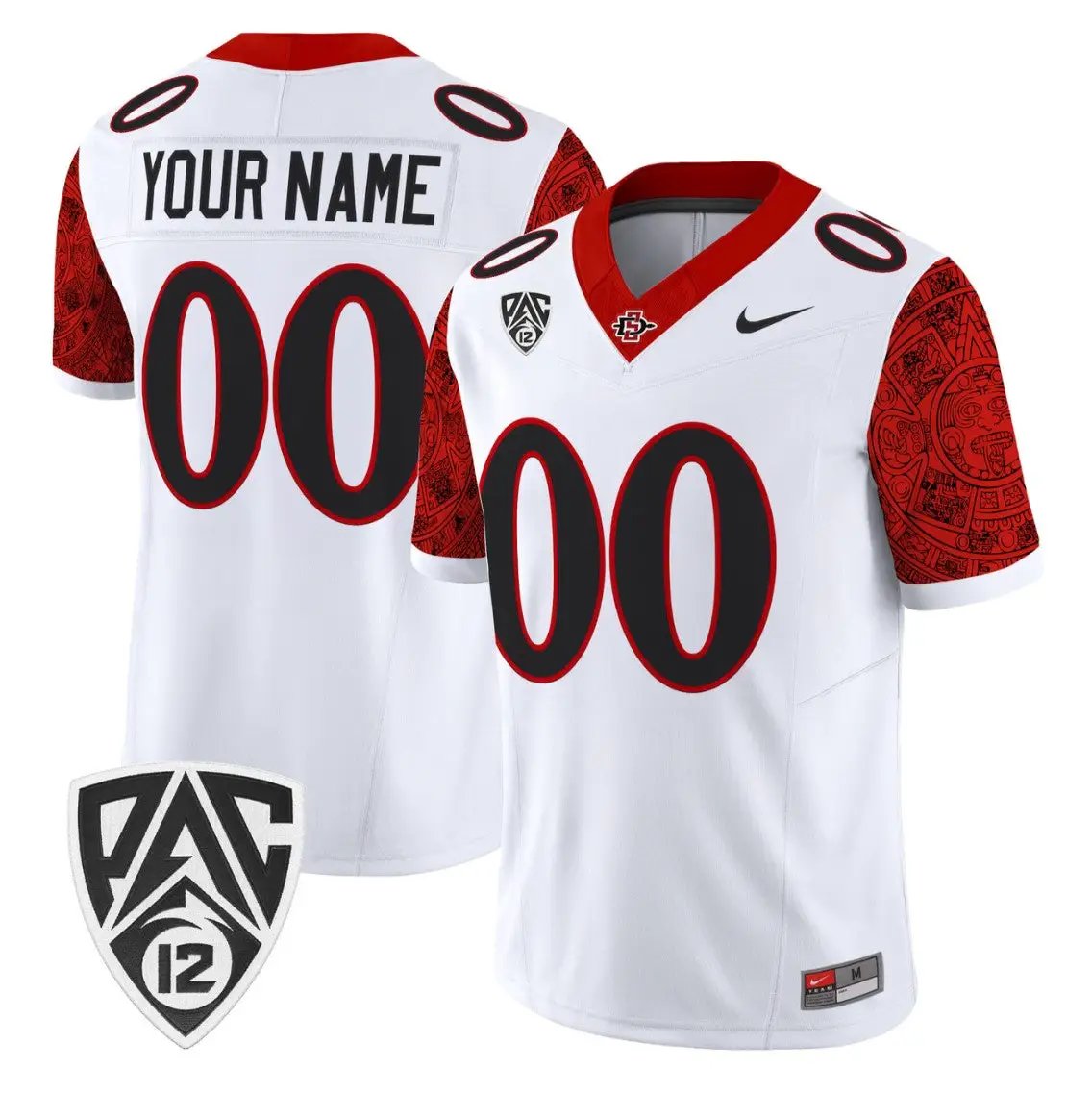 Custom San Diego State Aztecs Jersey Name, Number 2026 Vapor Stitched by My Store NCAA Football Jerseys