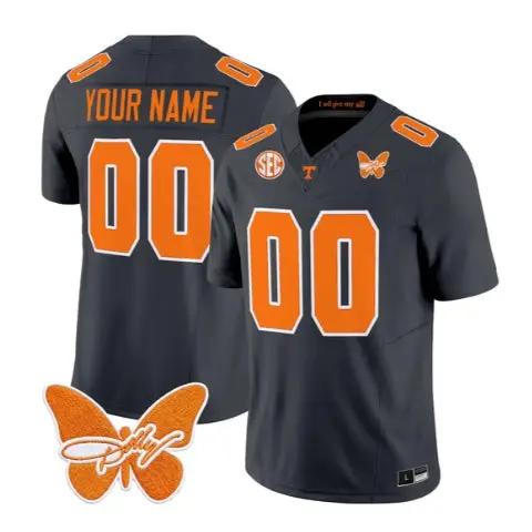 Custom Tennessee Volunteers Jersey 2026 Vapor All Stitched by My Store NCAA Football Jerseys